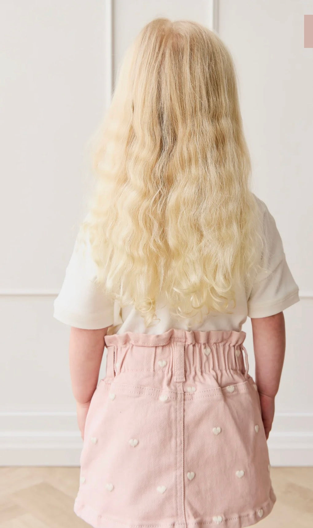 Jamie Kay - Briella Skirt - Petite Heart Peach