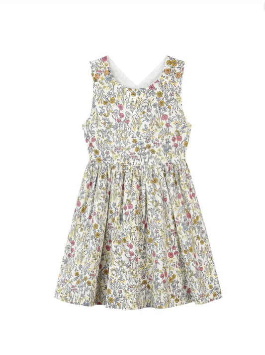 Vignette - Tilly Dress - Yellow Meadow Floral