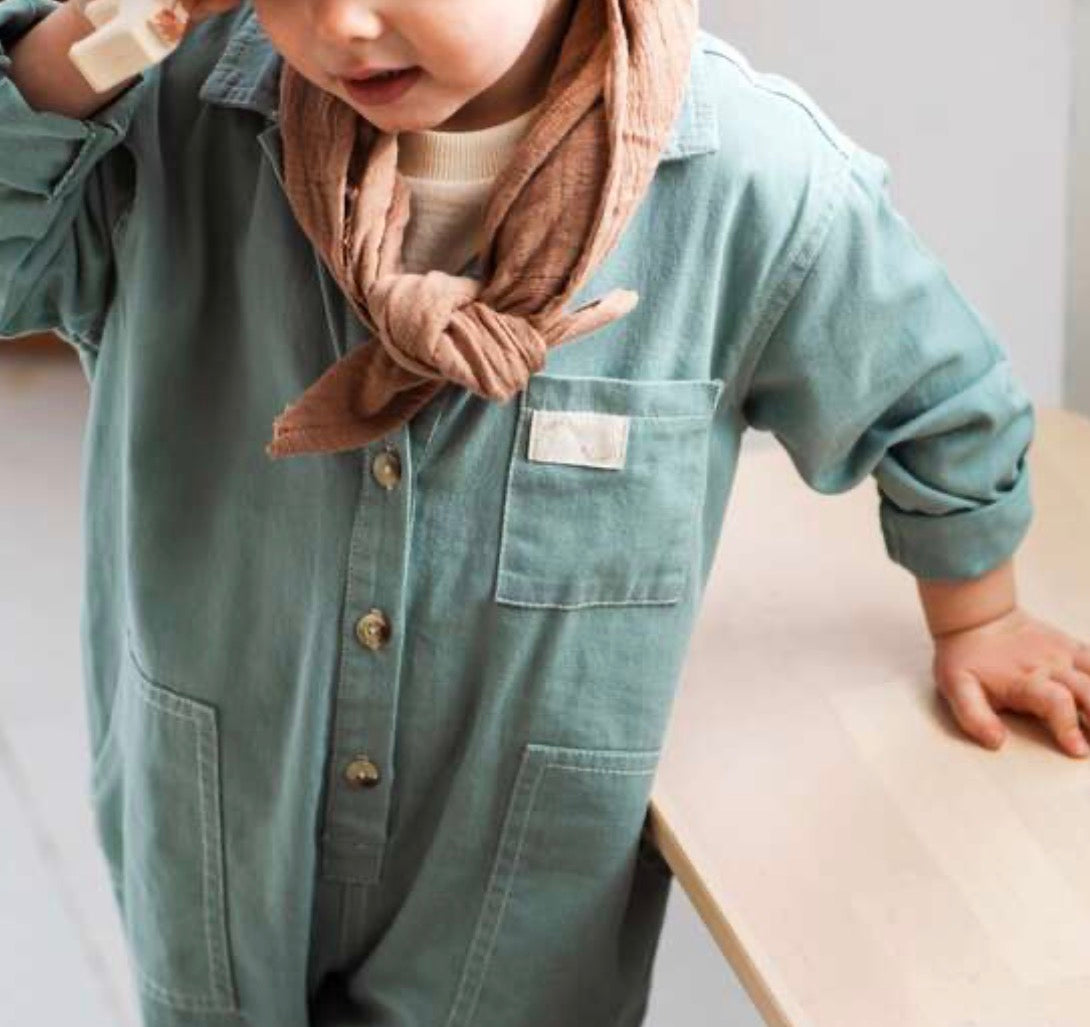 Claude & Co - Western Seagrass Overalls