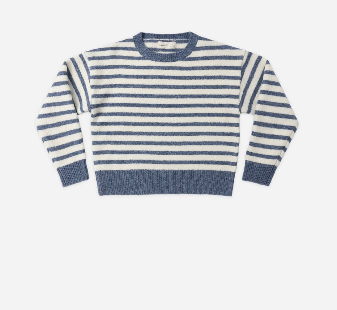 Rylee + Cru - Aspen Sweater Maritime Stripe