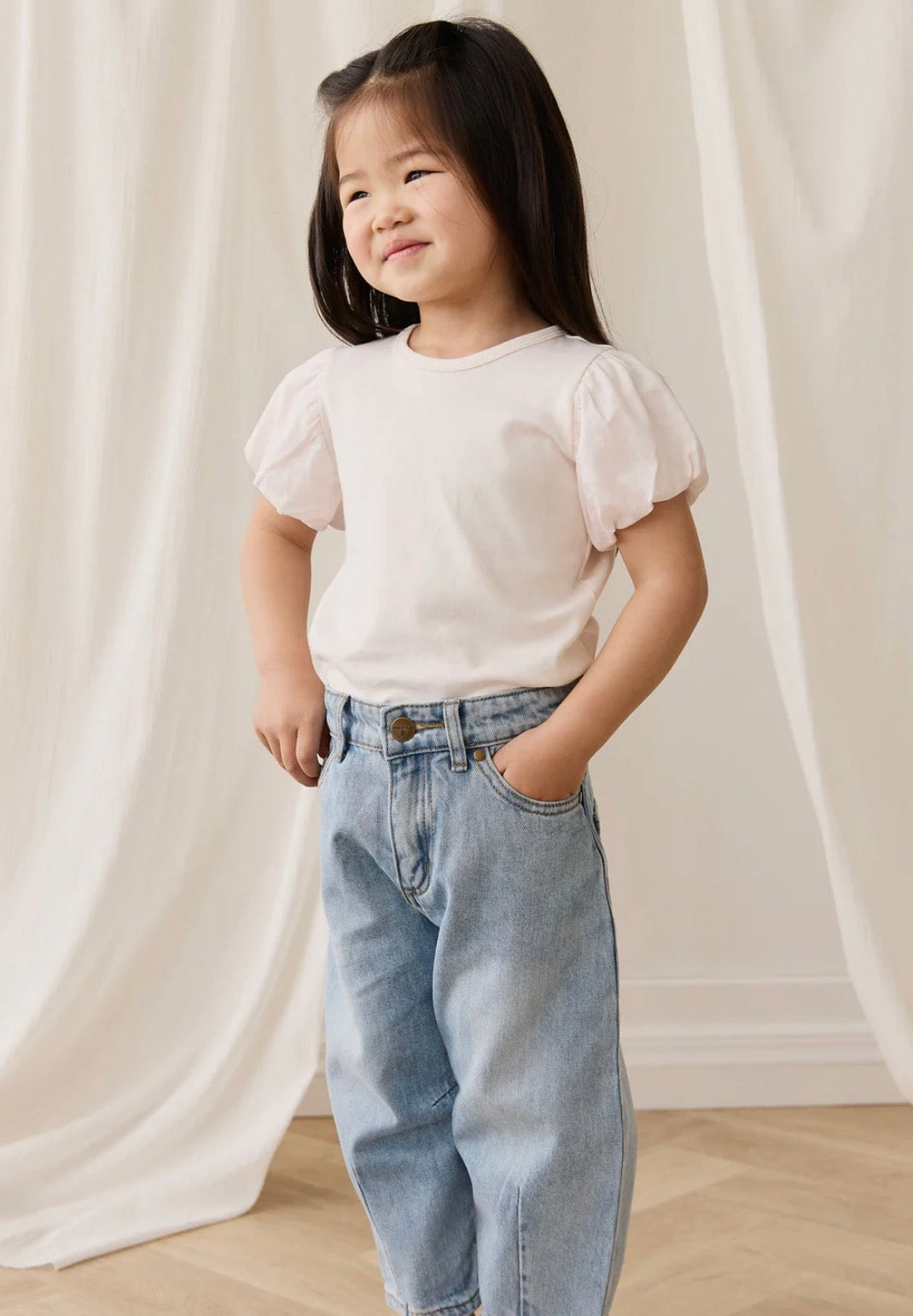 Jamie Kay - Pima Cotton Myla Top - Blushed Rose