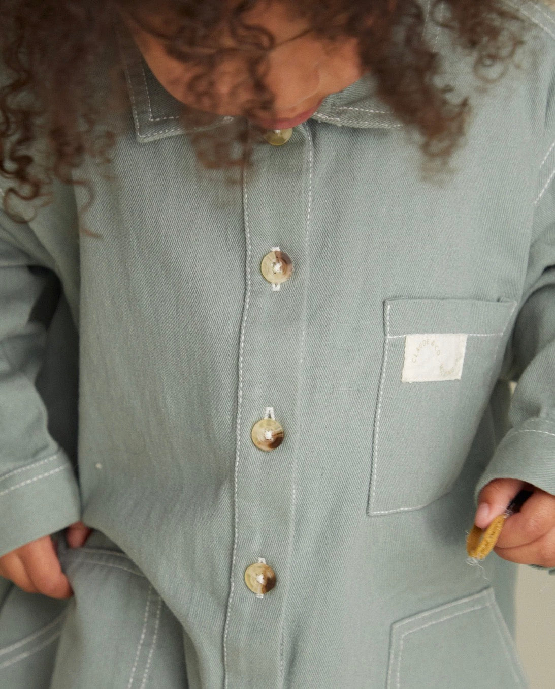 Claude & Co - Western Seagrass Overalls