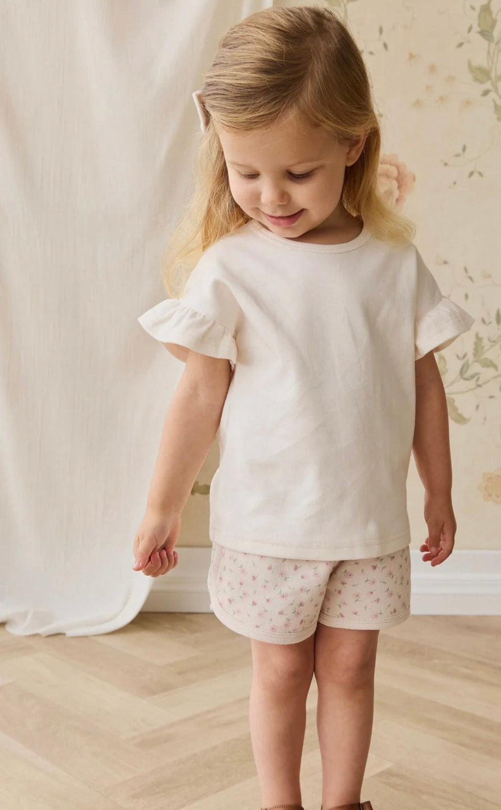 Jamie Kay - Pima Cotton Antoinette Top - Blushed Rose