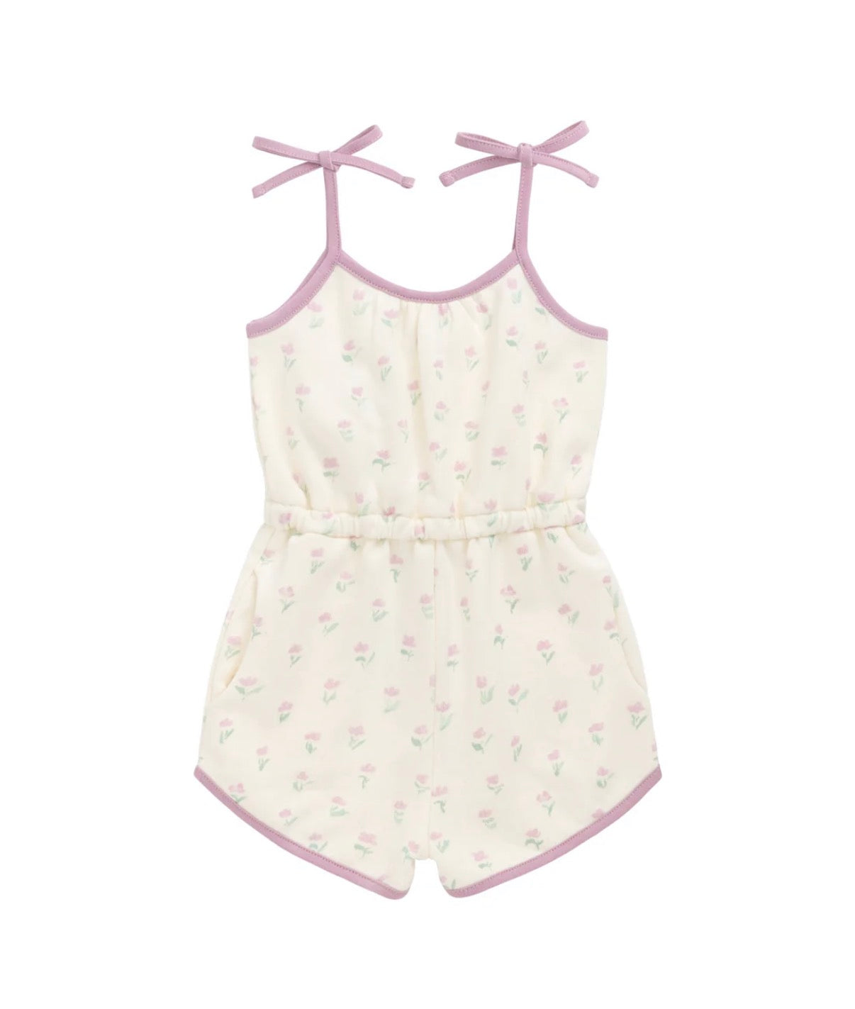 Jamie Kay - Organic Cotton Lilith Playsuit - Lila Pink