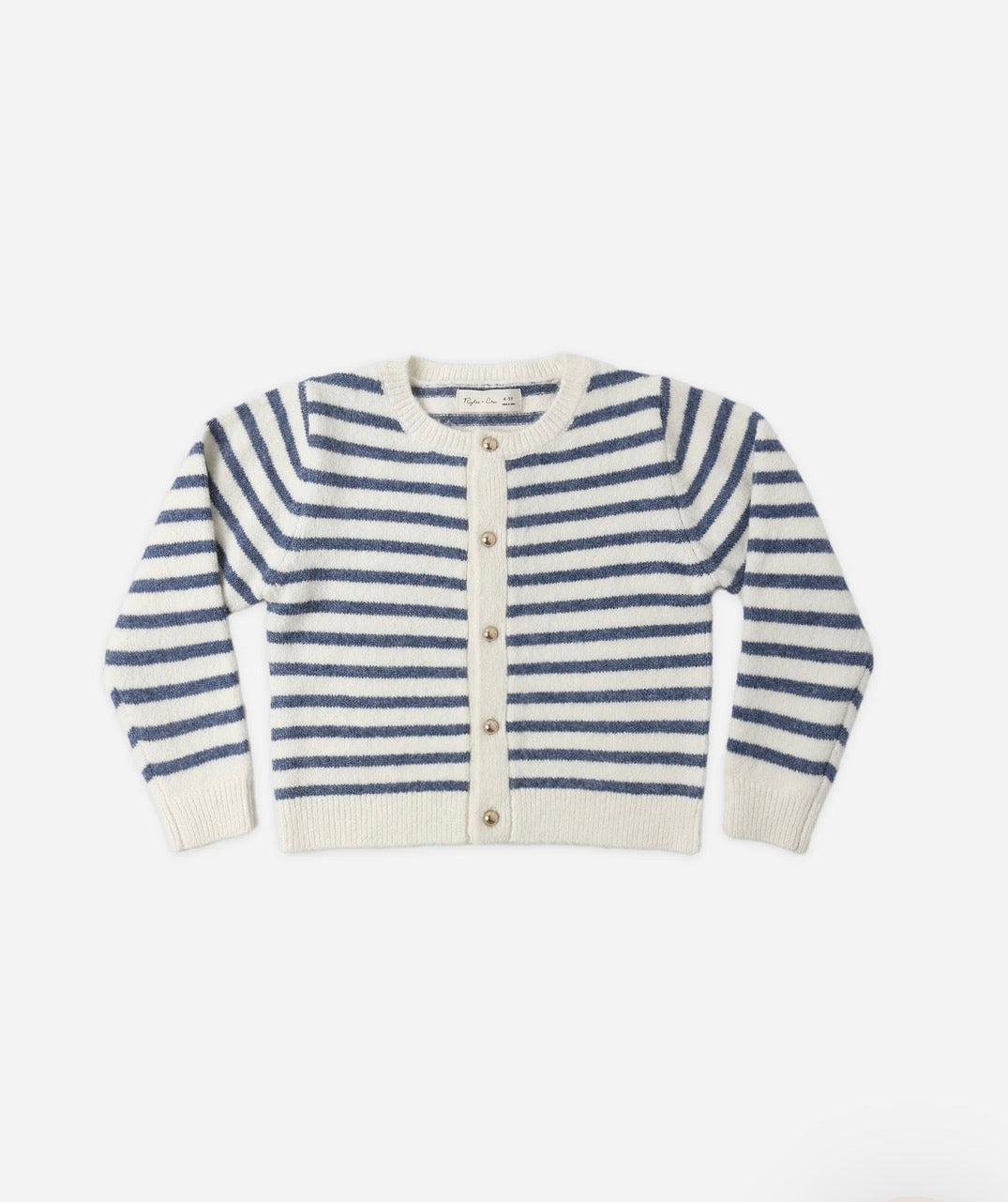 Rylee + Cru - Classic Cardigan Maritime Stripe