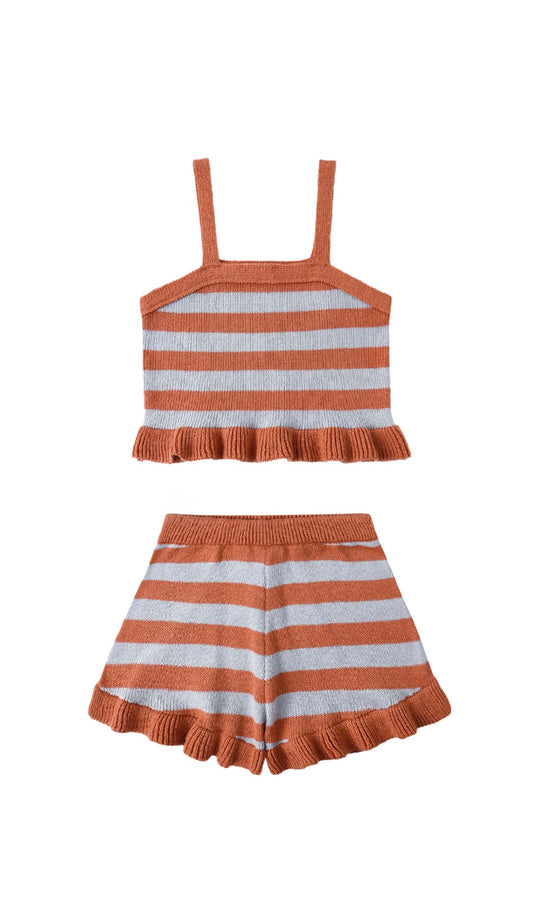 Rylee + Cru - Naomi Set Americana Stripe
