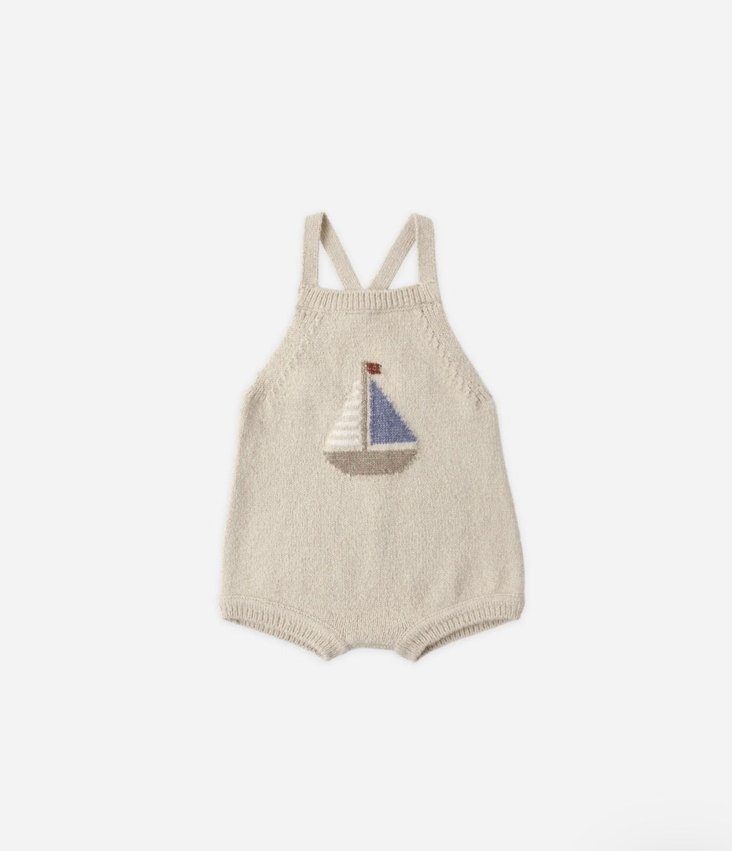 Rylee + Cru - Fisher Romper Sailboat