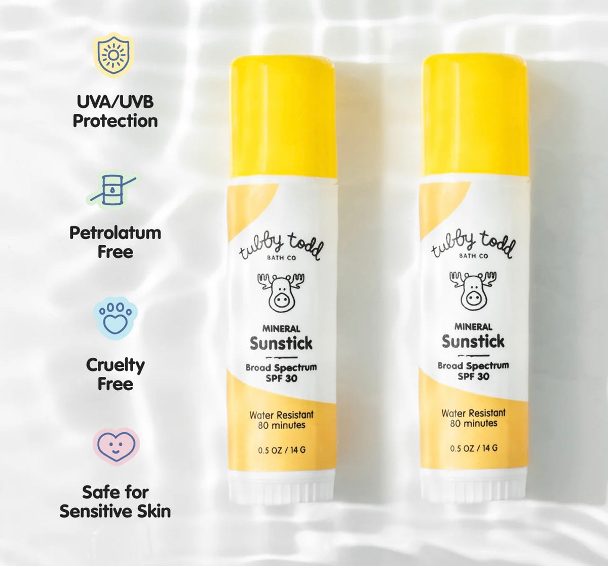 Tubby Todd Bath Co. - Mineral Sunstick SPF 30