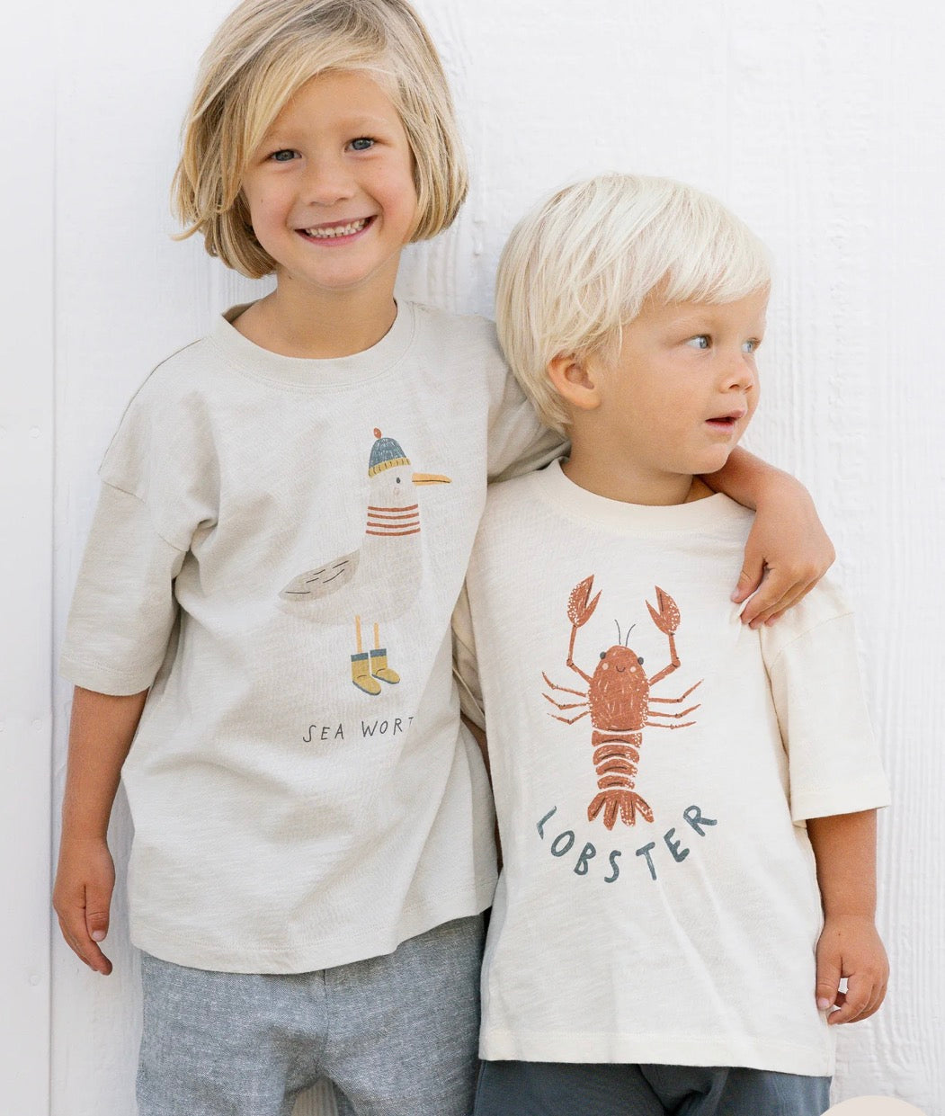 Rylee + Cru - Relaxed Tee Seagull