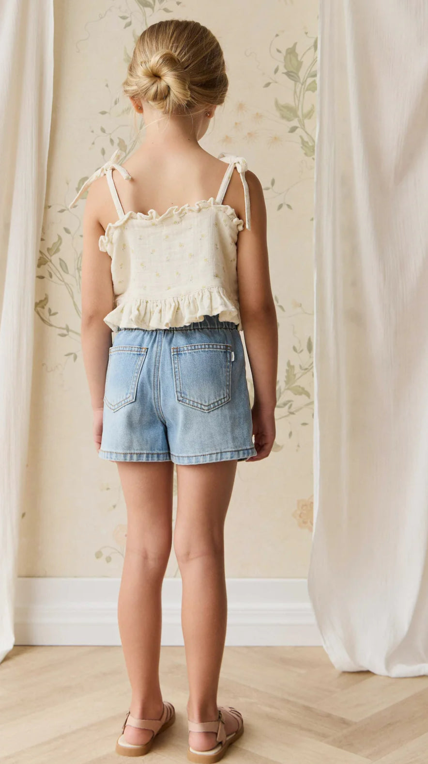 Jamie Kay - Organic Cotton Muslin Mirabel Top - Vintage Ditsy