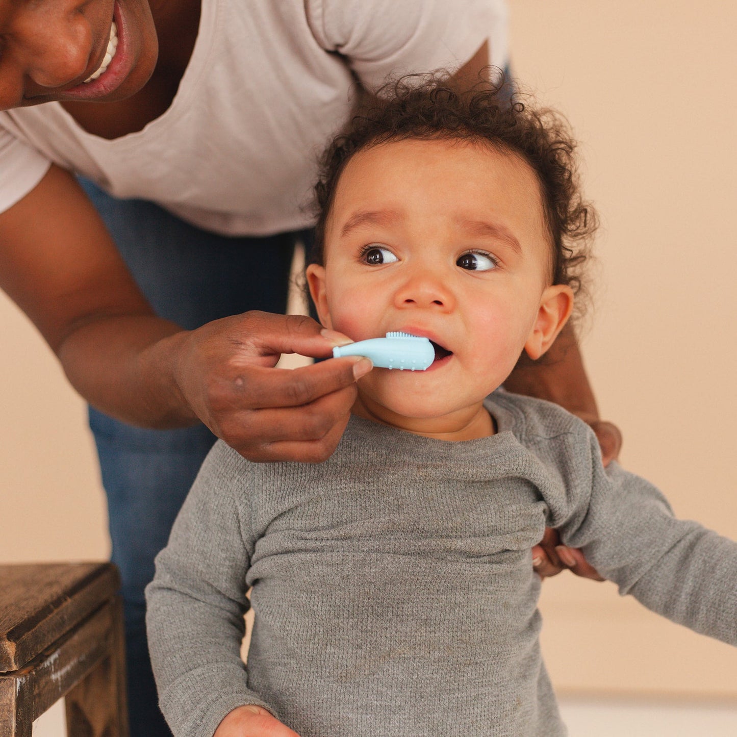 Finger Toothbrush // Blues - online purchase only