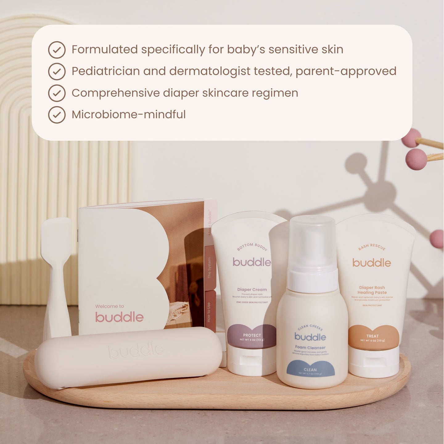 Buddle Ultimate Diaper Skincare Kit- online purchase only