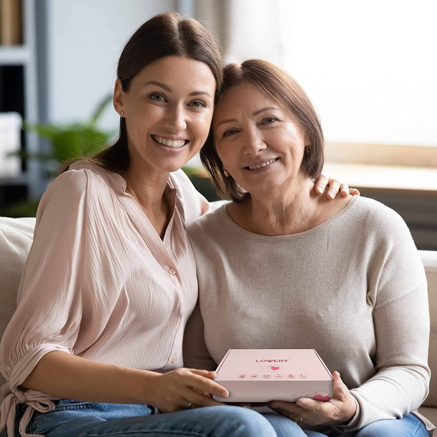 Lovery - Mothers Day Gifts for Mom, Mother's Day Cards with Spa Body