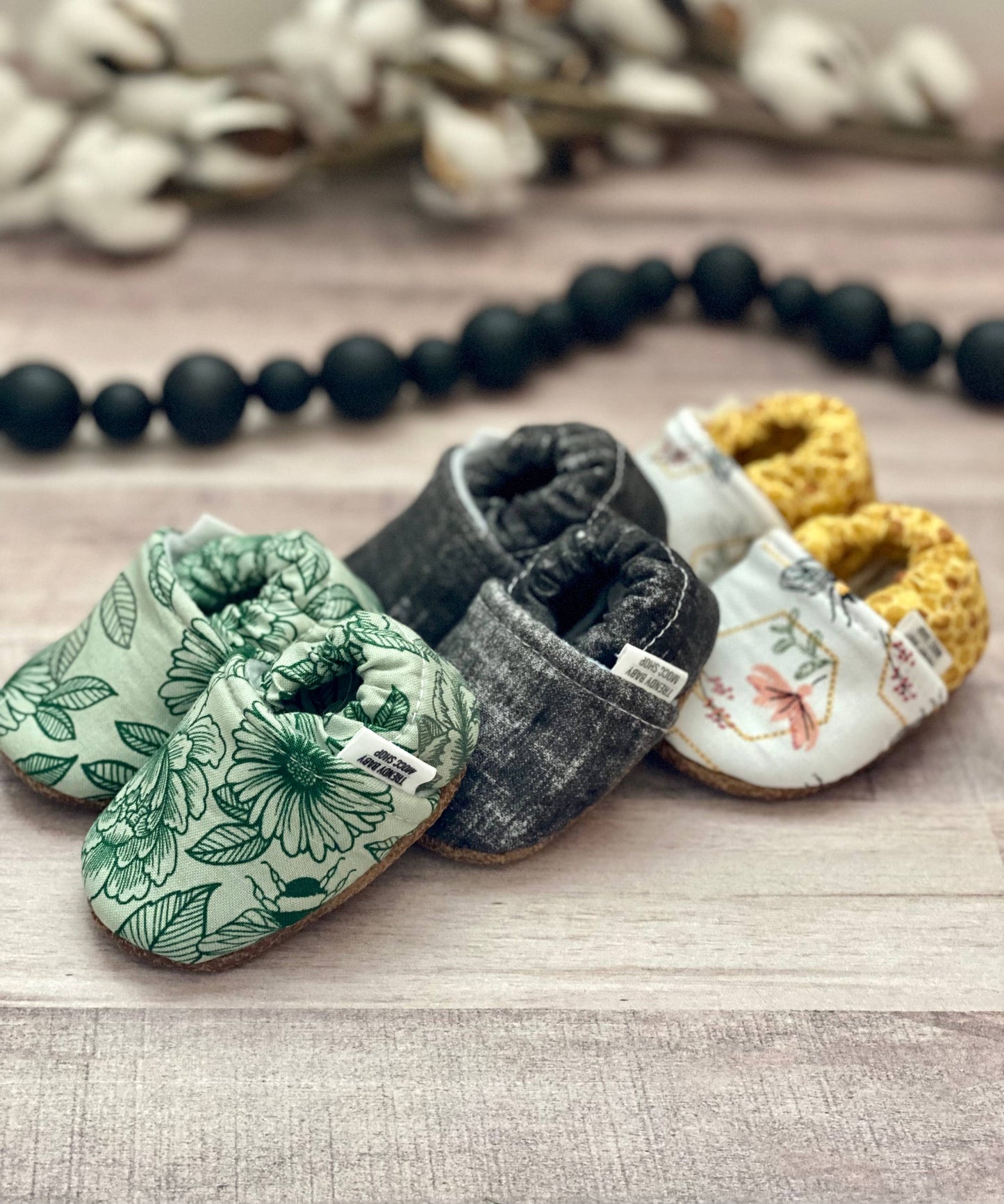 Trendy Baby Mocc Shop - Bees and Honey Moccasins