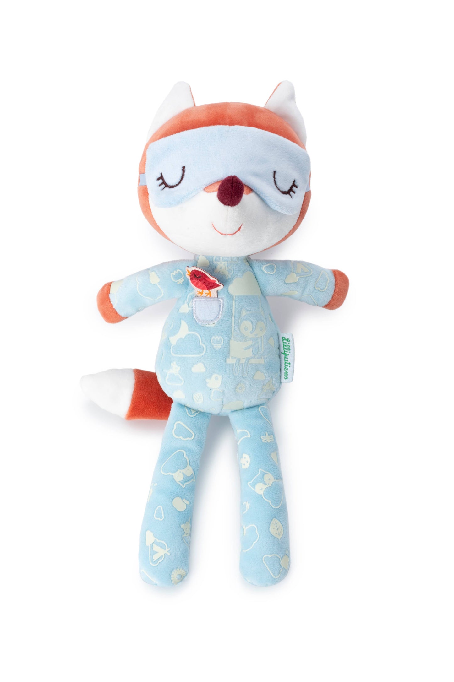Janod - Alice The Fox | Glow-in-the-Dark Sleeping Cuddle | Plush Toy