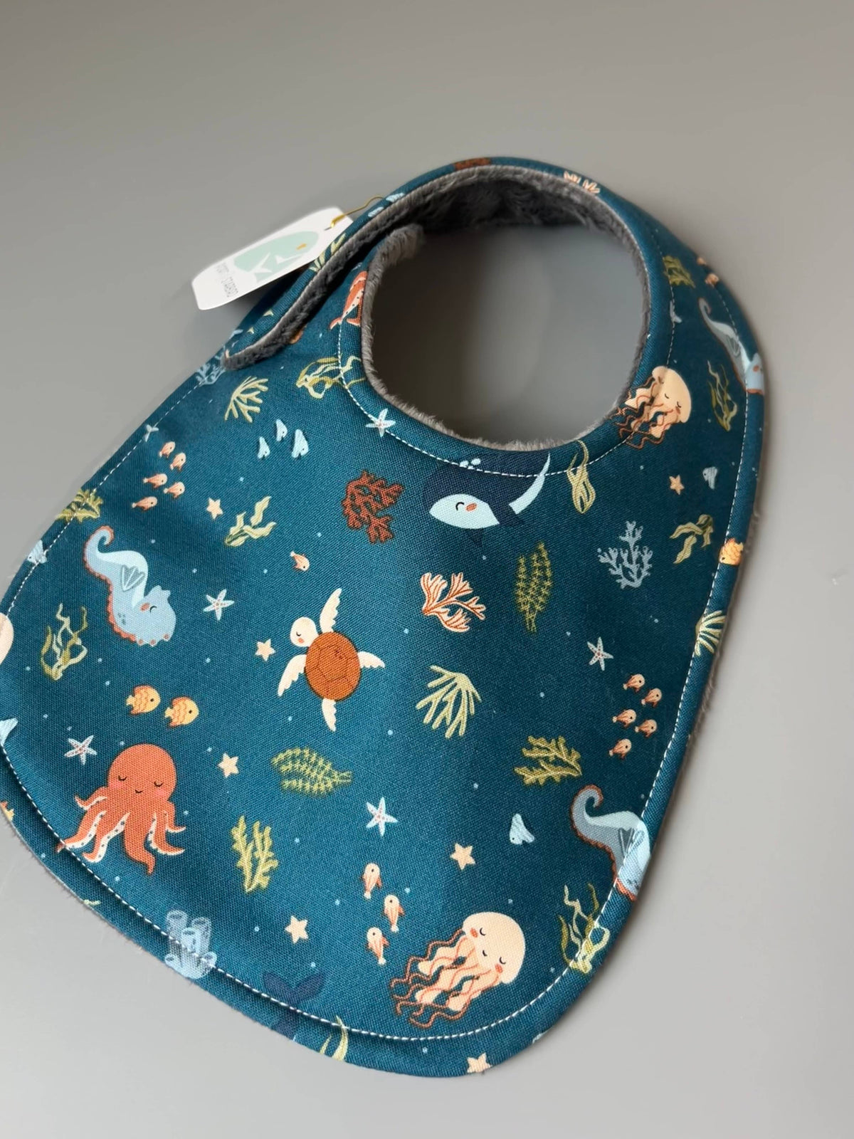 Port & Starbird - Ocean Lullaby bib