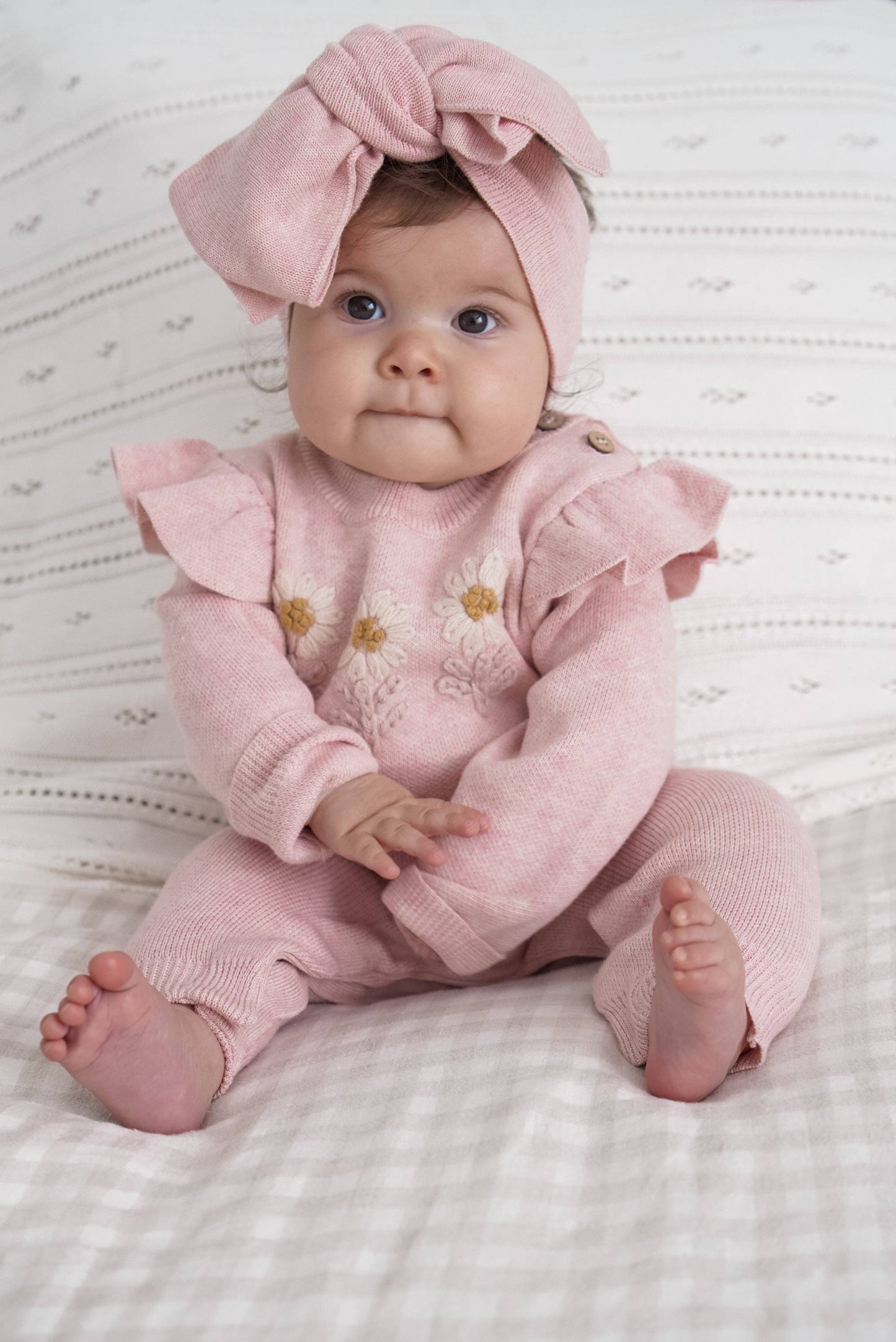 Luna + Luca - Luna + Luca Daisy Knit Jumpsuit