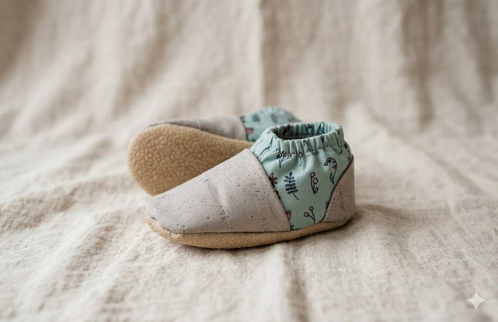 SoftSoul Footwear INC - Willow Grey Cork : High top slipper