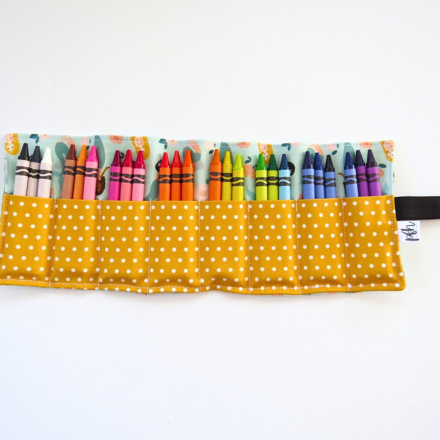 PaperFromHeaven - Mermaid’s Crayon Roll — Enchanted Ocean Colors for Artists