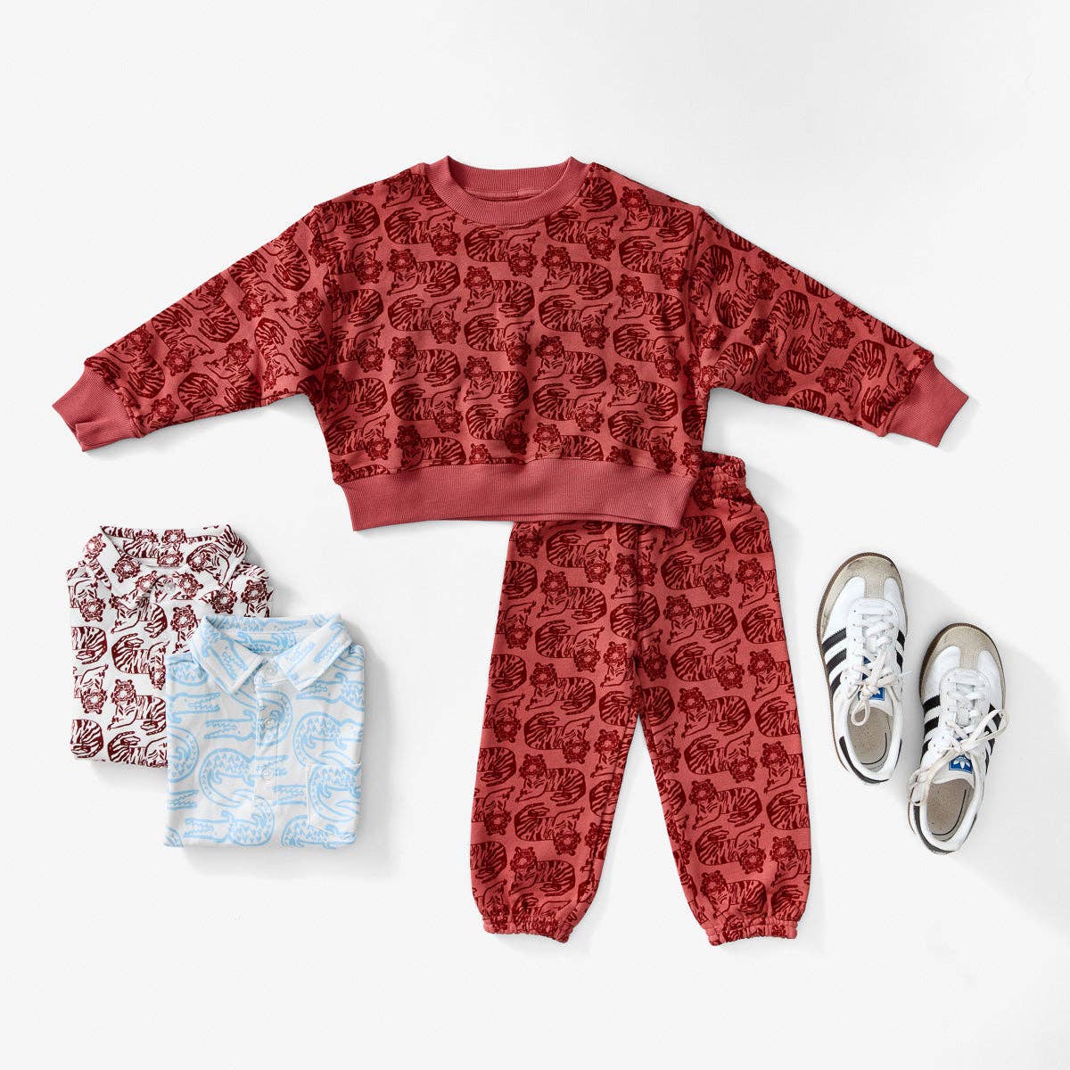 Lewis - Sweatshirt - Tiger | Spice