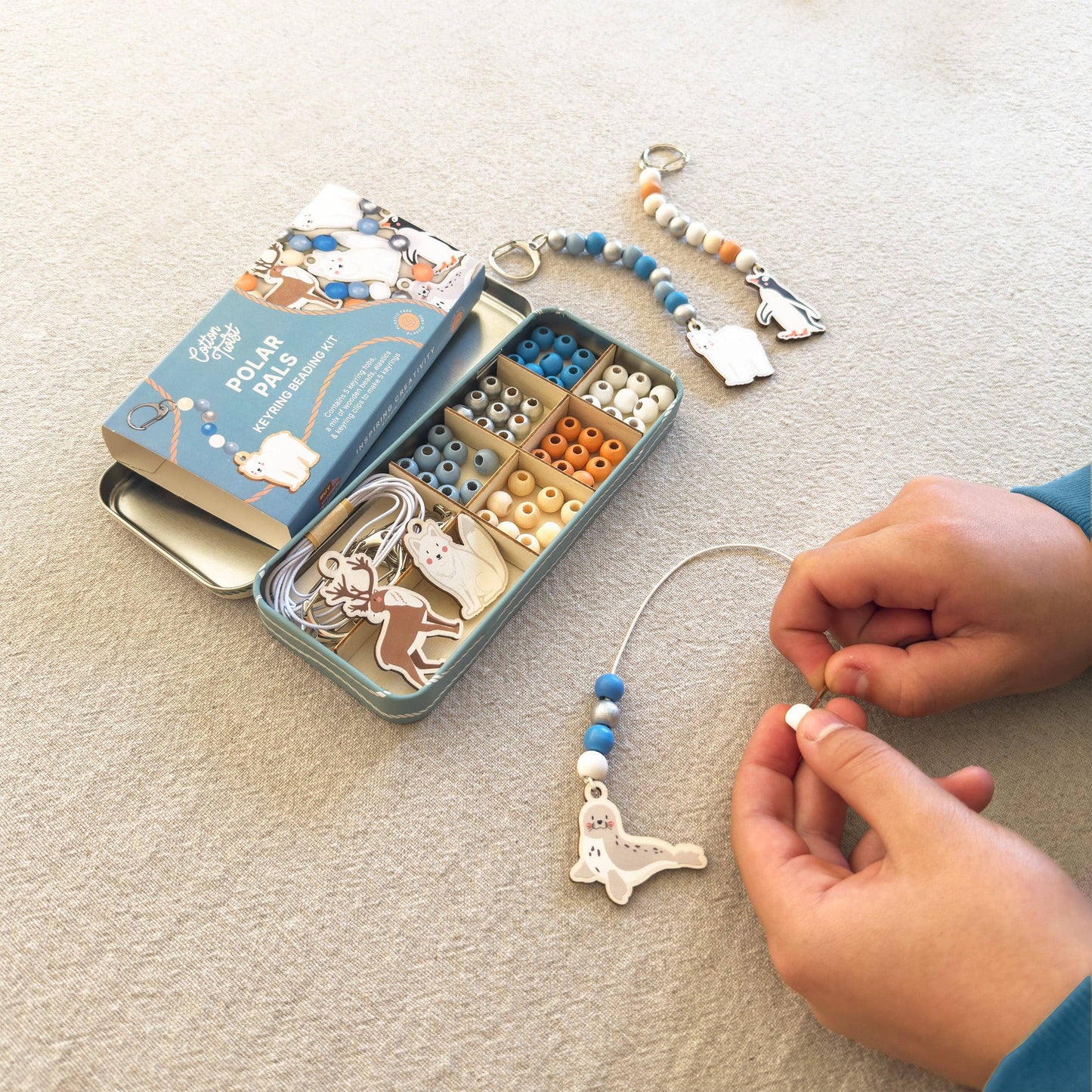 Cotton Twist (WE PREPAY ALL USA DUTIES) - Polar Pals Keyring Kit