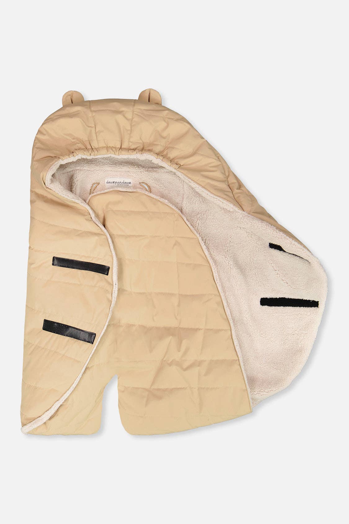 Deux par Deux - Nido Baby Wrap For Bassinet Car Seats And Strollers Beige