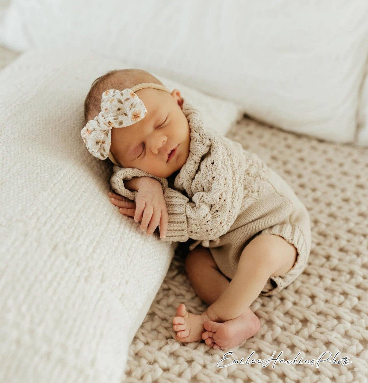 OLIVE & CRADLE - Zoya Knitted Sweater Romper