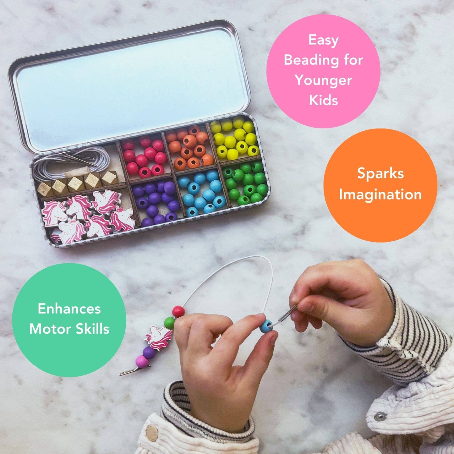 Cotton Twist - Unicorn Bracelet Bead Kit