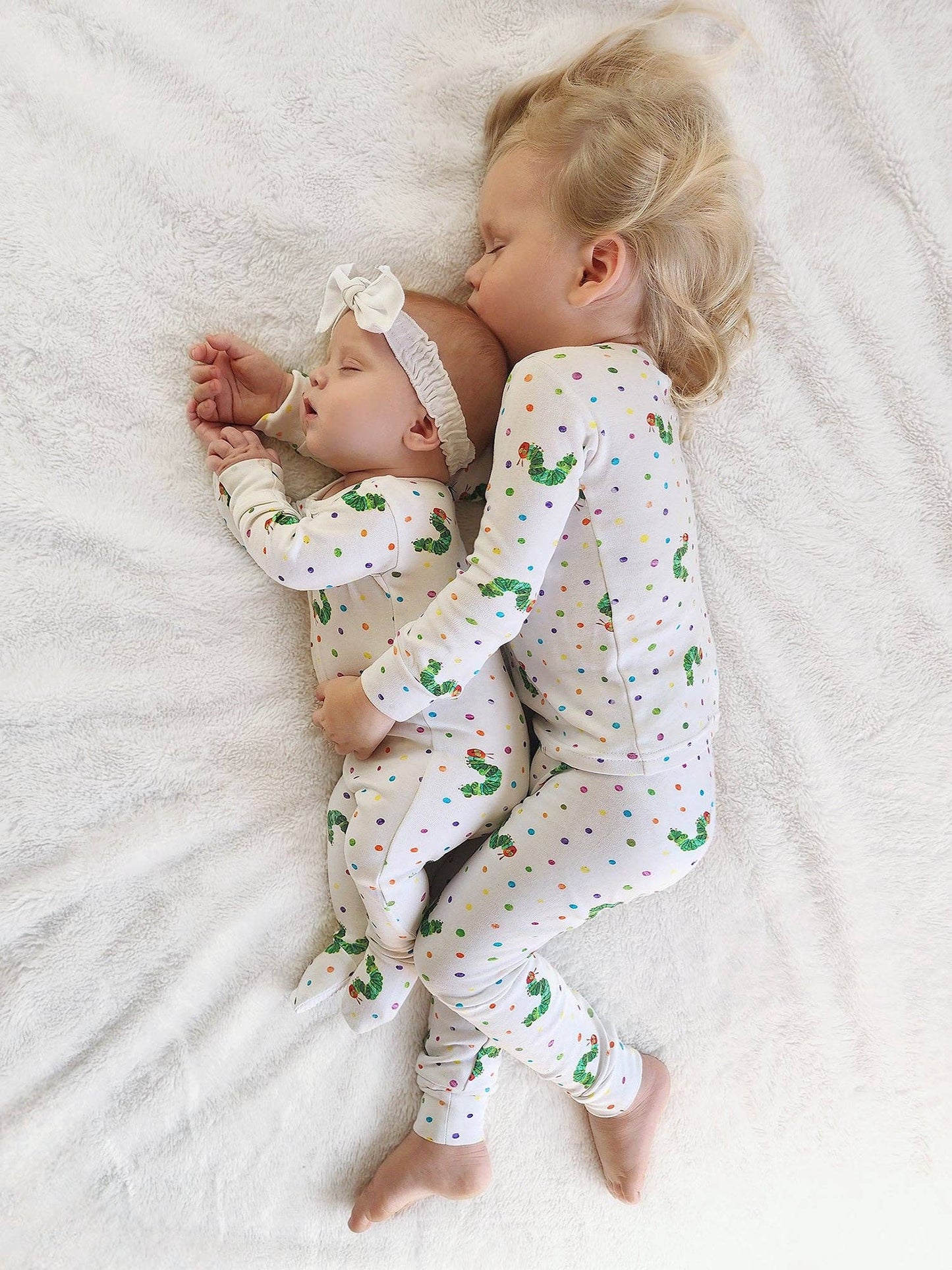 L'ovedbaby - Caterpillar | Kids' Organic PJ Set