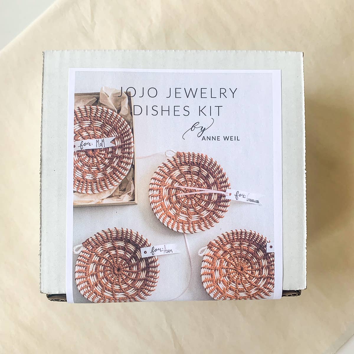 Flax & Twine - Jojo Jewelry Dishes Kit (makes 5)