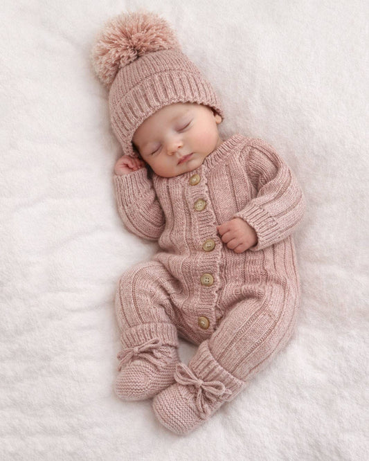 OLIVE & CRADLE - Mila Berry Jumper Set