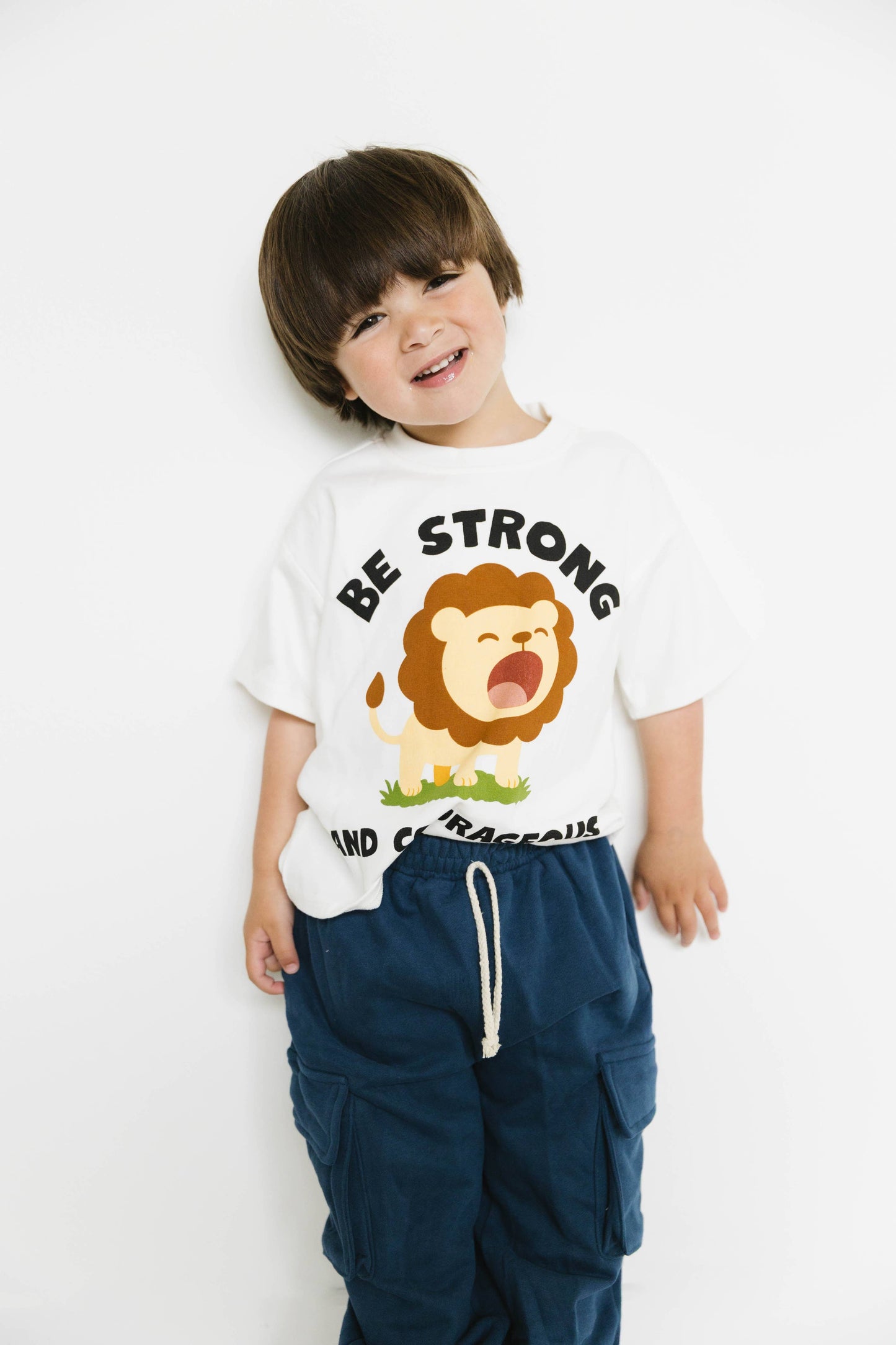 Little One Shop - Navy Cargo Joggers