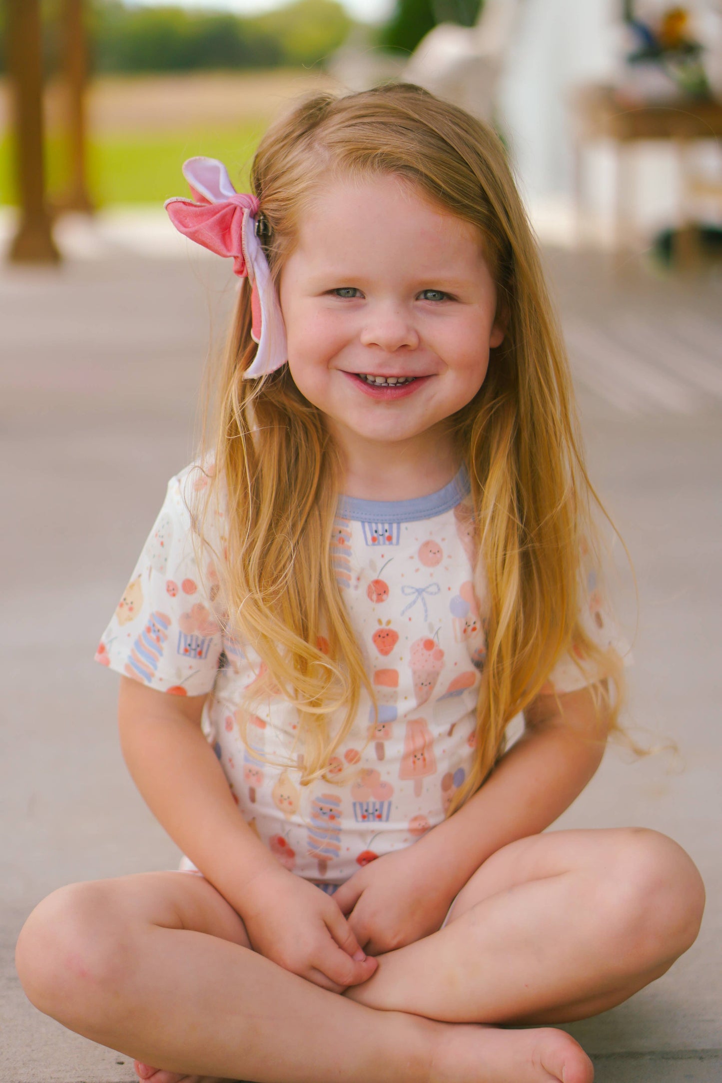 Little Joy Co. - Sweet Summertime 2pc Bamboo Pajamas