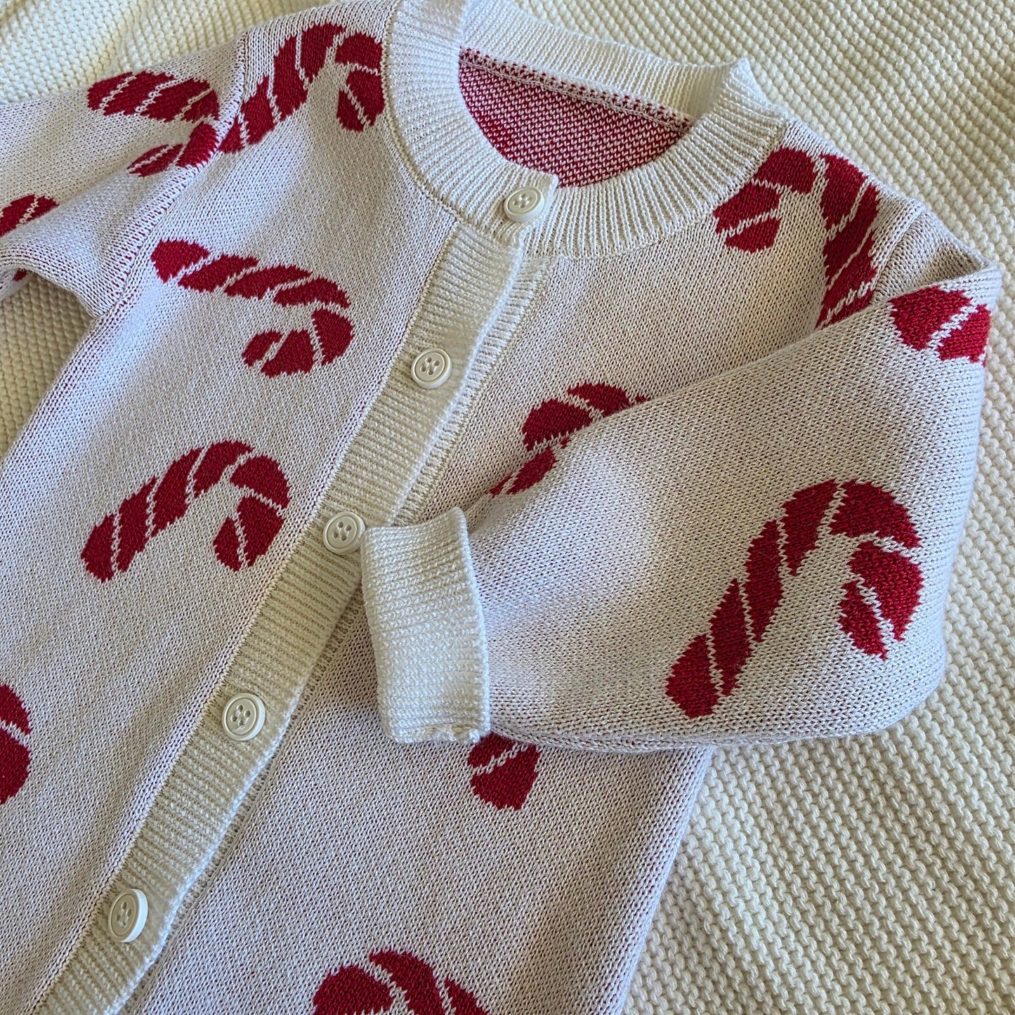 CG Lane Co - FULL LENGTH ROMPER - CANDY CANE