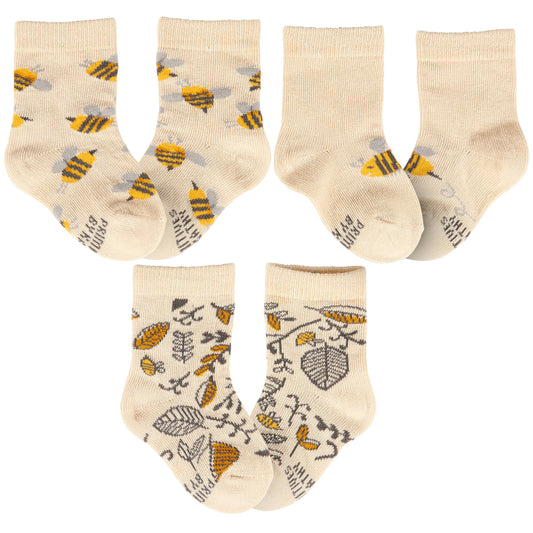 Primitives by Kathy - Bees Baby Sock Set