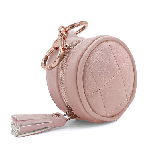 Itzy Ritzy - Blush Diaper Bag Charm Pod Keychain