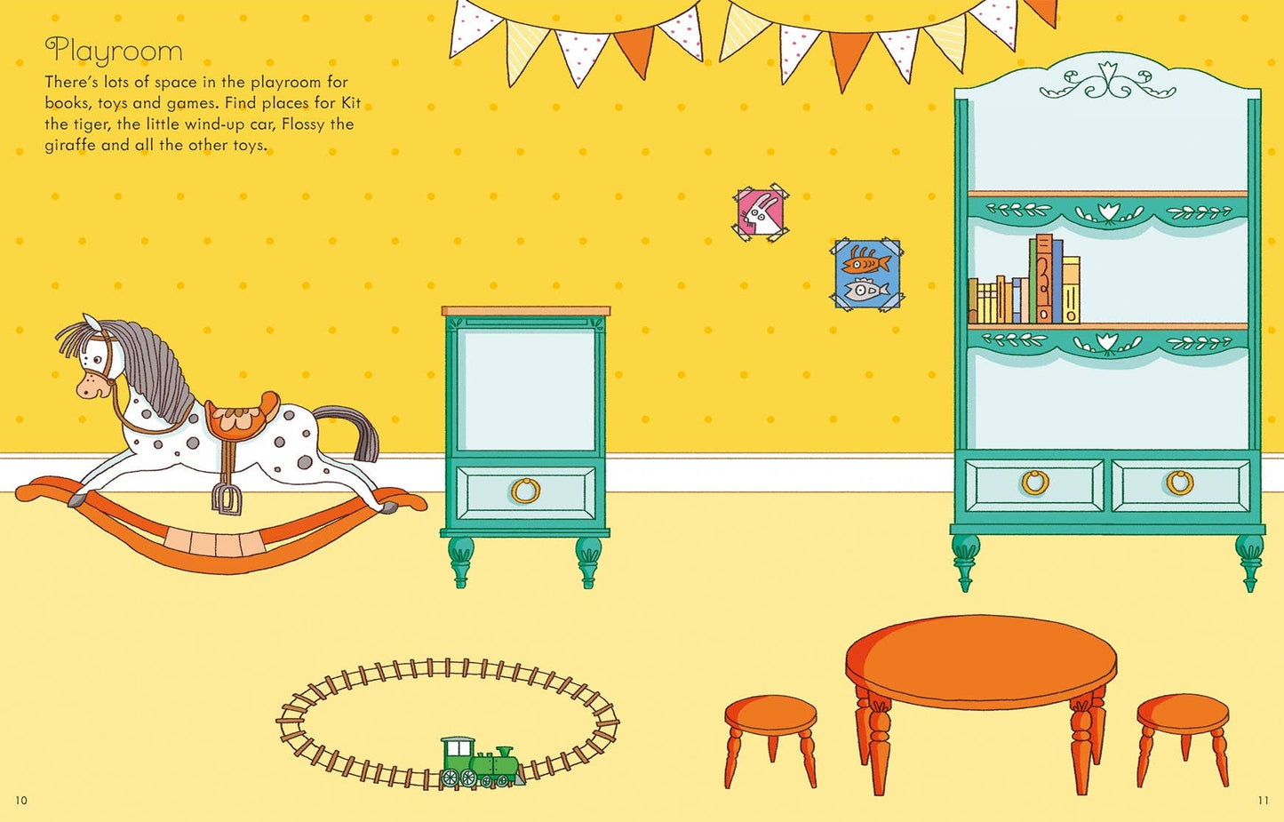 HarperCollins - First Sticker Book Dollhouse : Usborne