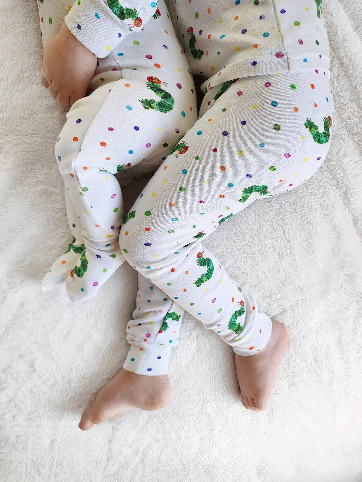 L'ovedbaby - Caterpillar | Kids' Organic PJ Set