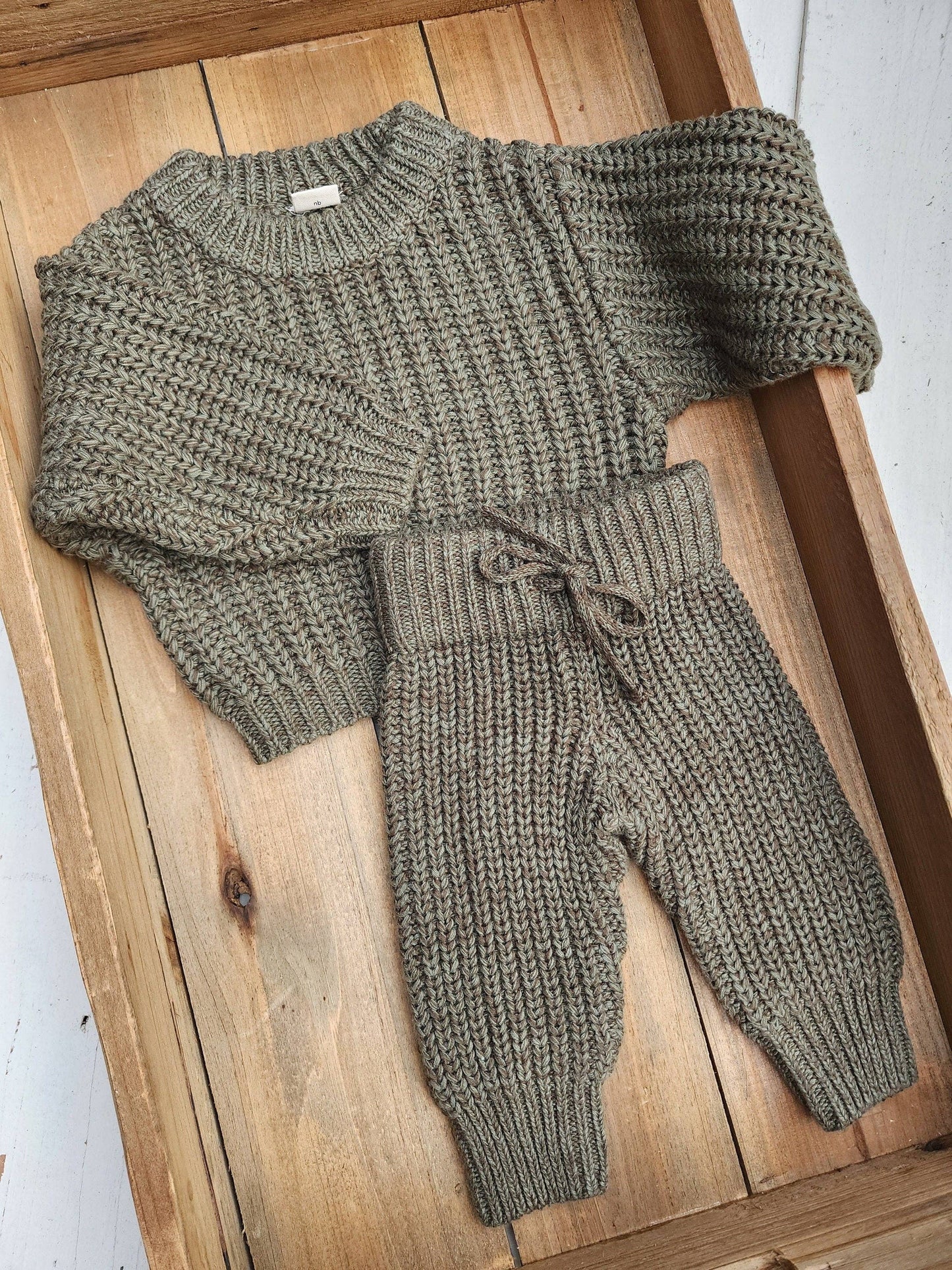 OLIVE & CRADLE - Chunky Braided PANTS