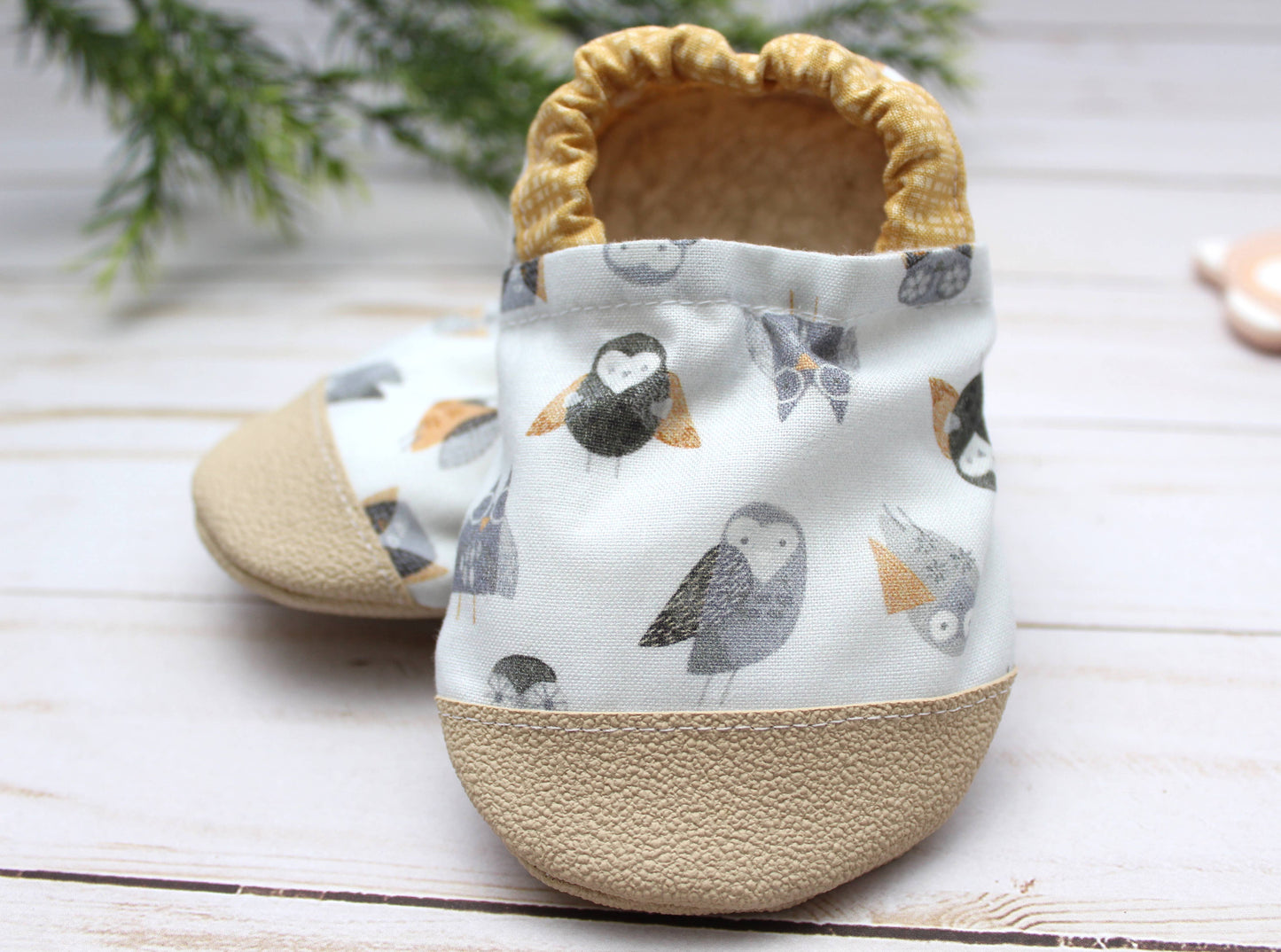 Scooter Booties - Hoot Hoot Owl Baby Shoes: 2 Toddler