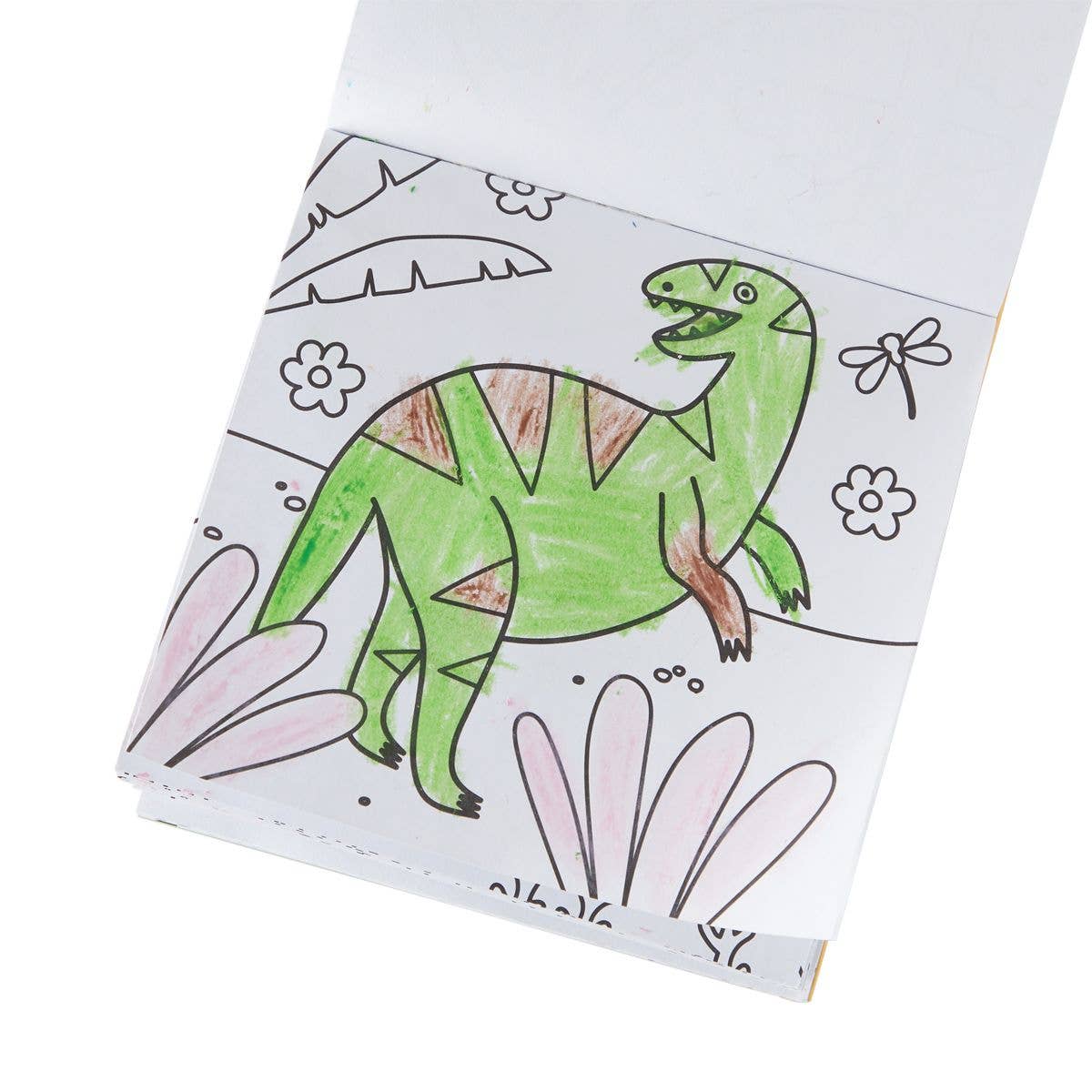 OOLY - Carry-Along: Coloring Book Set - Dinoland (10 PC Set)
