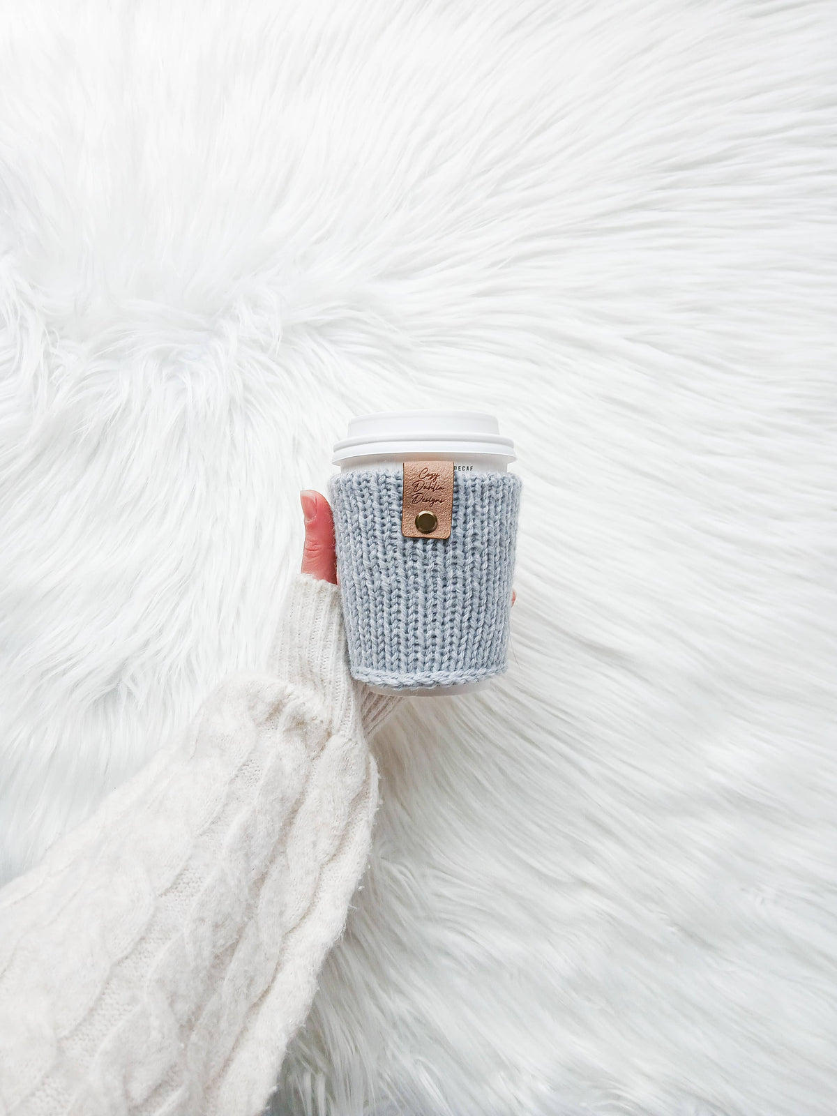 Cozy Dahlia Designs - Coffee Cup Sleeves - 12oz. and 16oz. Reusable Cup Cozy