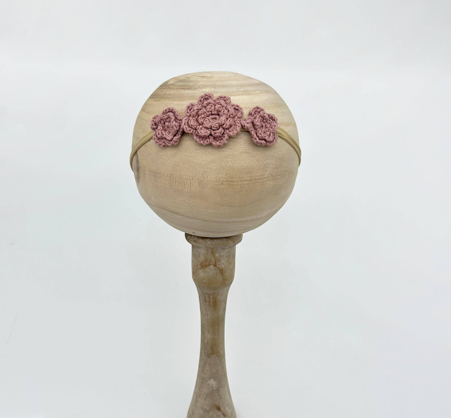 OLIVE & CRADLE - Crochet Flower Headband