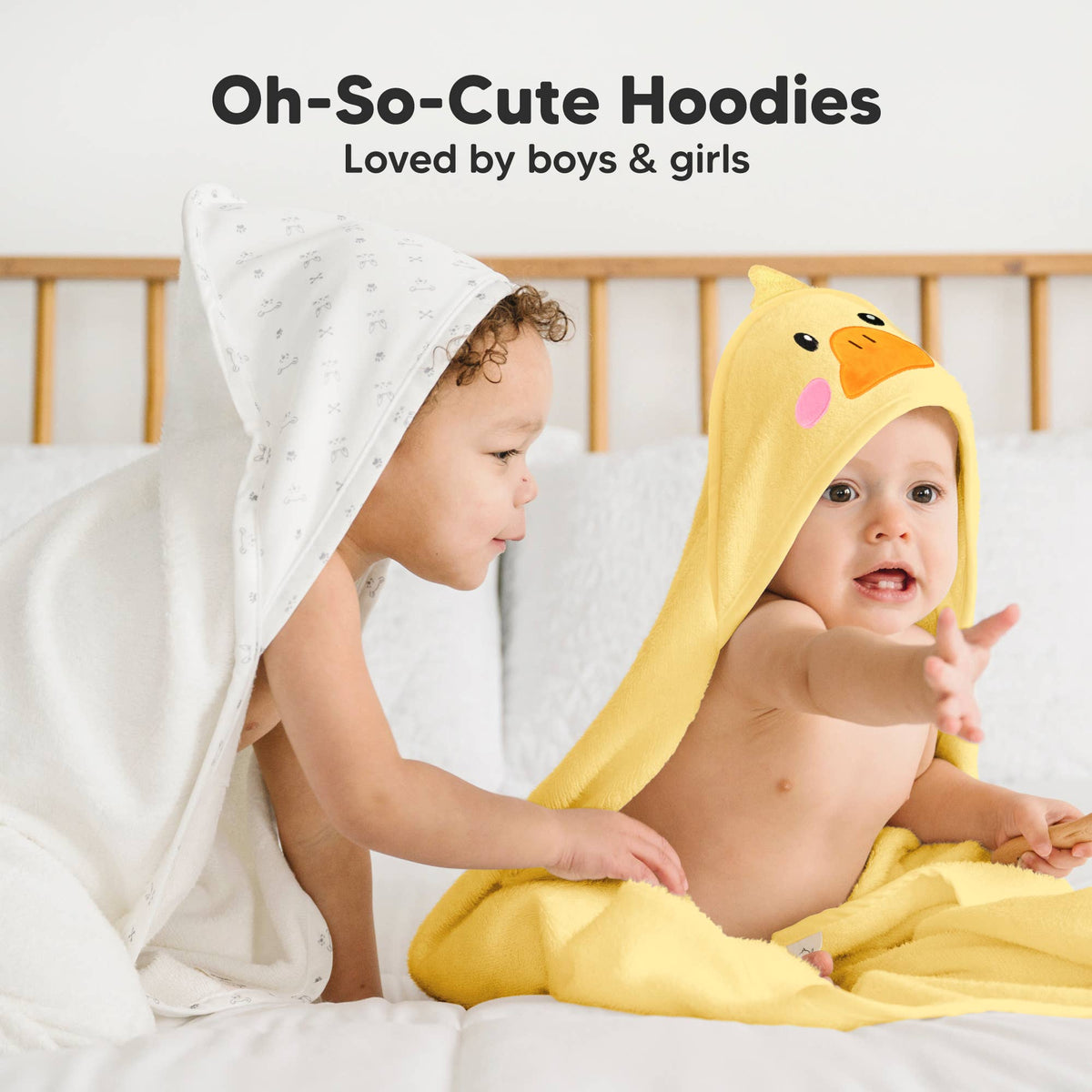 KeaBabies - KeaBabies Cuddle Baby Hooded Towel