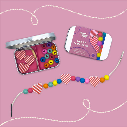 Cotton Twist - Heart Bracelet Gift Kit
