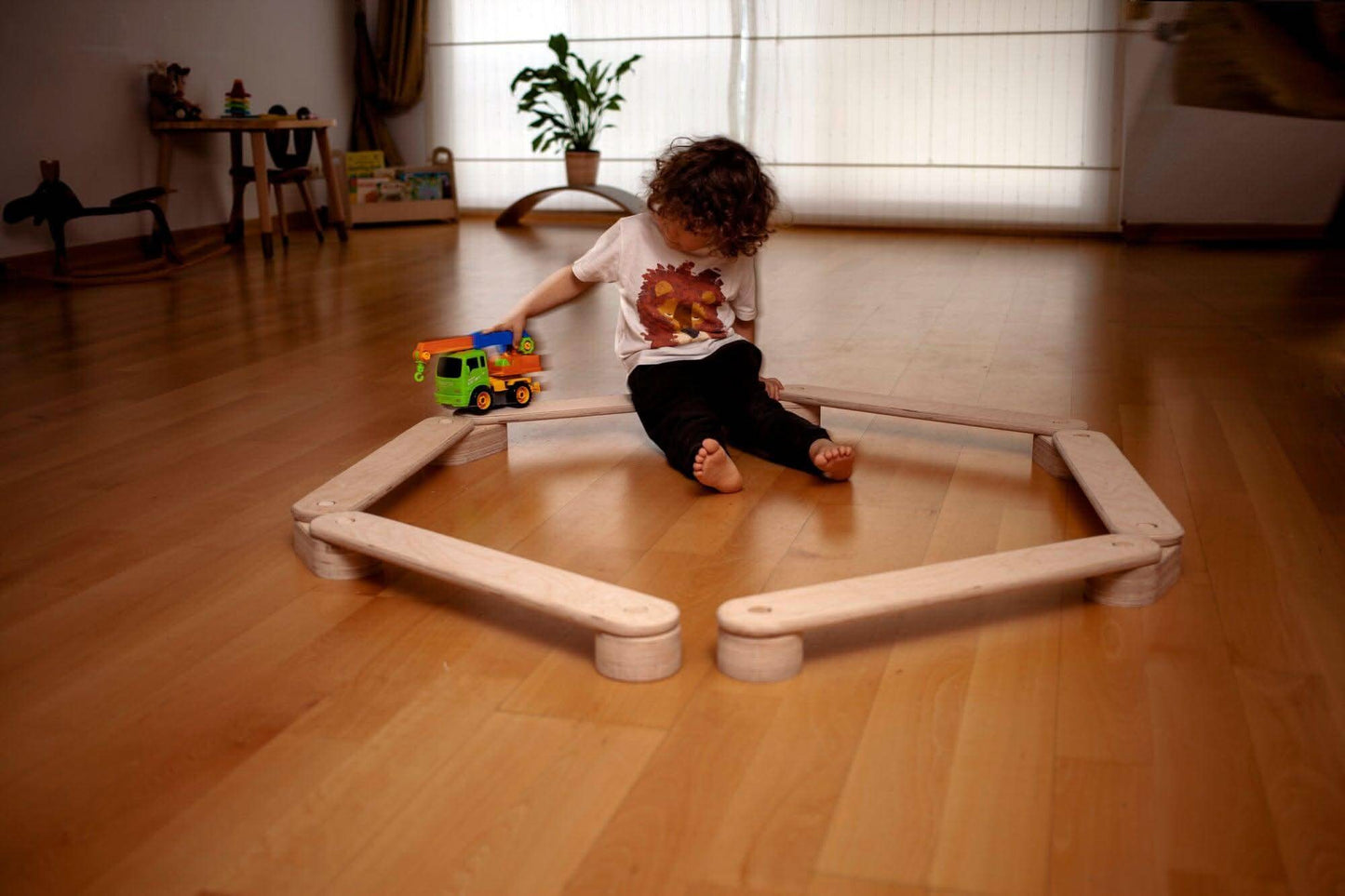 Montessori Balance Beam and Stepping Stones Set - online purchase only