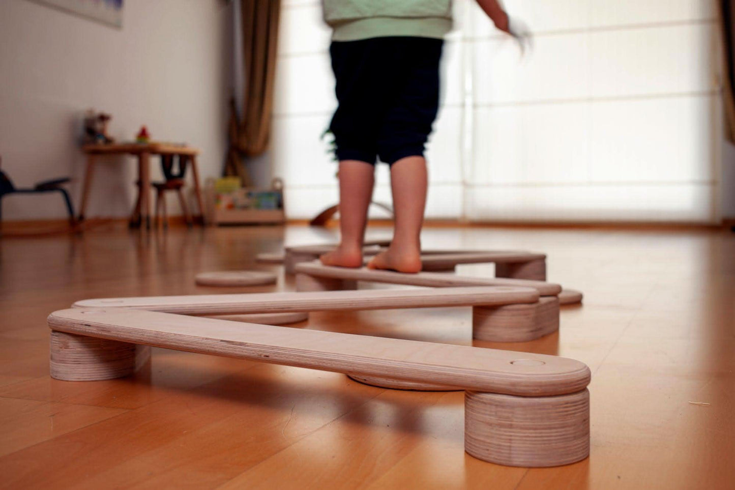 Montessori Balance Beam and Stepping Stones Set - online purchase only