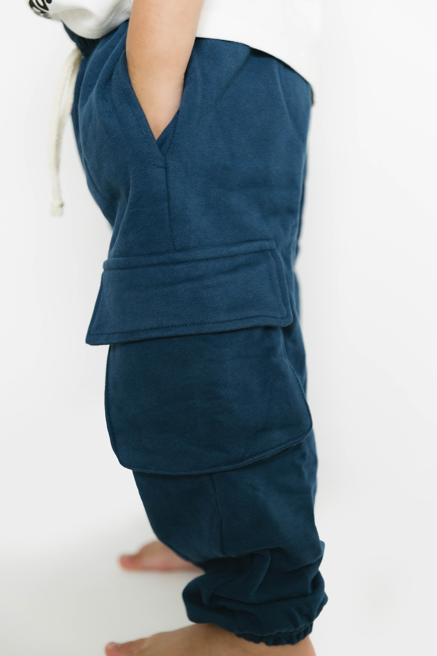 Little One Shop - Navy Cargo Joggers