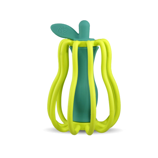 RaZbaby - RaZ-Pear Teether & Rattle Toy