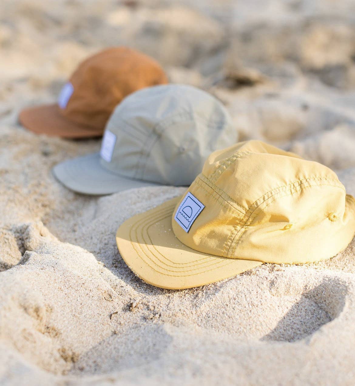 HEY AUGUST CO - Five-Panel Cap in Sunshine